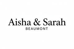 Aisha & Sarah Beaumont Logo - Scherp